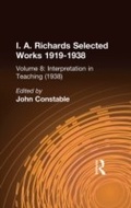 Cover: Interpretation In Teaching V 8 - Routledge
