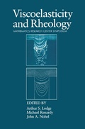 Cover: Viscoelasticity and Rheology - Academic Press