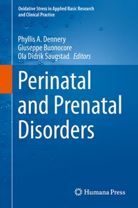 Enlarge image Cover: Perinatal and Prenatal Disorders - Springer New York