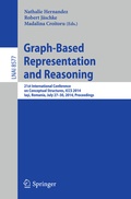 Cover: Graph-Based Representation and Reasoning - Springer