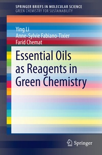Abbildung von: Essential Oils as Reagents in Green Chemistry - Springer