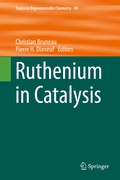 Cover: Ruthenium in Catalysis - Springer