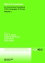 Cover: Word-Formation - De Gruyter Mouton