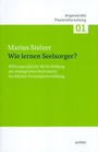 Cover: Wie lernen Seelsorger? - Echter