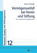 Bild: Verm&ouml;gensanfall bei Verein und Stiftung - Peter Lang Verlag