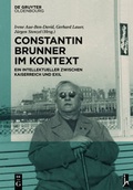 Cover: Constantin Brunner im Kontext - De Gruyter Oldenbourg