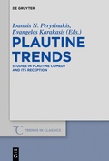 Cover: Plautine Trends - De Gruyter