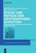 Cover: Ethos und Pathos der Geisteswissenschaften - De Gruyter