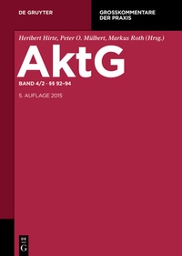 Abbildung von: §§ 92 - 94 - De Gruyter