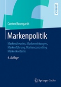 Cover: Markenpolitik - Springer Gabler