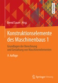 Cover: Konstruktionselemente des Maschinenbaus 1 - Springer Vieweg