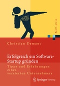 Cover: Erfolgreich ein Software-Startup gr&uuml;nden - Springer Vieweg