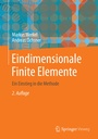 Cover: Eindimensionale Finite Elemente - Springer Vieweg