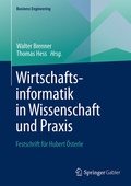 Cover: Wirtschaftsinformatik in Wissenschaft und Praxis - Springer Gabler