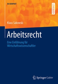 Abbildung von: Arbeitsrecht - Springer Gabler