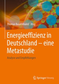 Abbildung von: Energieeffizienz in Deutschland - eine Metastudie - Springer Vieweg