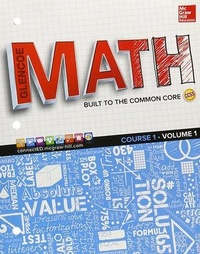 Enlarge image Cover: Glencoe Math, Course 1, Student Edition, Volume 1 - McGraw-Hill Inc.,US