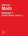 Cover: Glencoe Math, Course 1, Student Edition, Volume 2 - McGraw-Hill Inc.,US