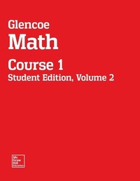 Enlarge image Cover: Glencoe Math, Course 1, Student Edition, Volume 2 - McGraw-Hill Inc.,US
