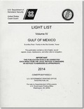 Cover: Light List: Gulf of Mexico, Econfina River, Florida to the Rio Grande, Texas - National Defense University Press,U.S.