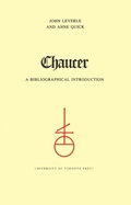 Cover: Chaucer - University of Toronto Press