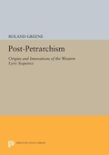Cover: Post-Petrarchism - Princeton University Press