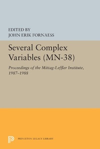 Abbildung von: Several Complex Variables - Princeton University Press