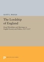Cover: The Lordship of England - Princeton University Press