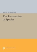 Cover: The Preservation of Species - Princeton University Press