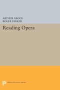 Cover: Reading Opera - Princeton University Press