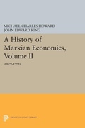 Cover: A History of Marxian Economics, Volume II - Princeton University Press