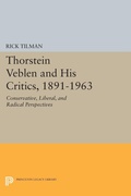 Cover: Thorstein Veblen and His Critics, 1891-1963 - Princeton University Press
