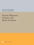 Cover: Eocene-Oligocene Climatic and Biotic Evolution - Princeton University Press