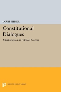 Enlarge image Cover: Constitutional Dialogues - Princeton University Press
