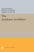 Cover: The Academic Scribblers - Princeton University Press