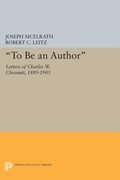 Cover: "To Be an Author" - Princeton University Press