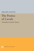 Cover: The Poetics of Cavafy - Princeton University Press