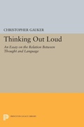 Cover: Thinking Out Loud - Princeton University Press