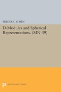 Bild: D-Modules and Spherical Representations - Princeton University Press