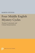 Cover: Four Middle English Mystery Cycles - Princeton University Press