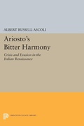 Cover: Ariosto's Bitter Harmony - Princeton University Press