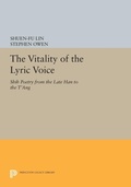 Cover: The Vitality of the Lyric Voice - Princeton University Press