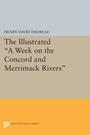 Cover: The Illustrated A Week on the Concord and Merrimack Rivers - Princeton University Press