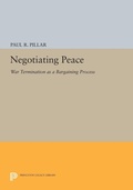Cover: Negotiating Peace - Princeton University Press