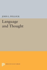Enlarge image Cover: Language and Thought - Princeton University Press