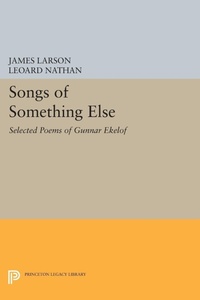 Enlarge image Cover: Songs of Something Else - Princeton University Press
