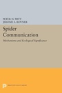 Cover: Spider Communication - Princeton University Press
