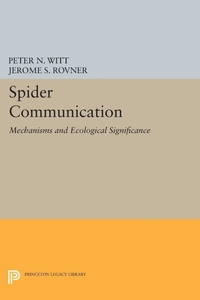Enlarge image Cover: Spider Communication - Princeton University Press