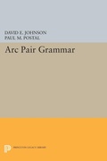 Cover: Arc Pair Grammar - Princeton University Press
