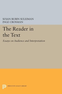 Enlarge image Cover: The Reader in the Text - Princeton University Press
